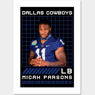 MICAH PARSONS - LB - DALLAS COWBOYS Posters and Art